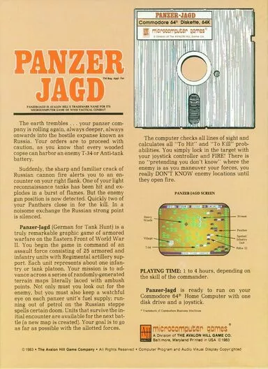 Image n° 2 - screenshots  : Panzer-Jagd